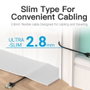 Vention Cable de red RJ45 UTP IBIBF Cat.6A 1m Negro